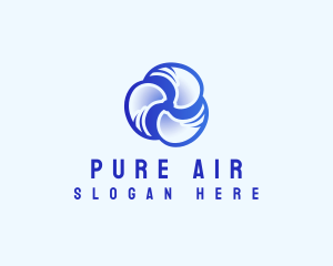 Fan Air Conditioning logo design