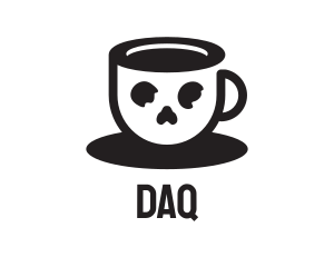 Espresso - Skull Coffee Cup logo design
