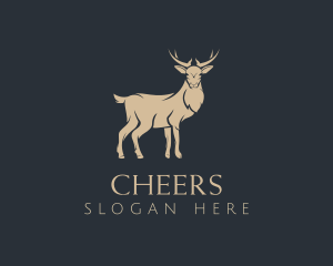 Outdoor Forest Deer Logo