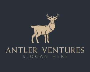 Outdoor Forest Deer logo design