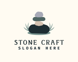 Spa Stone Balance logo design