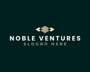 Modern Diamond Business logo design