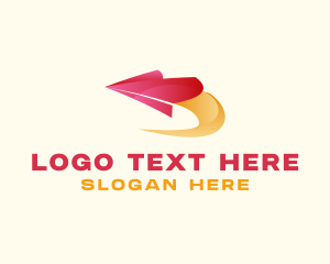 Logistics - Swoosh Plane Logistics logo design