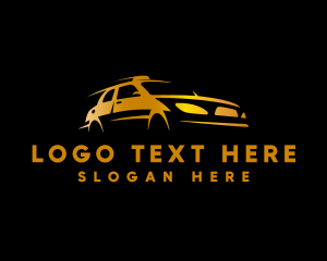 Airport Taxi - Car Taxi Automobile logo design