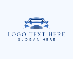 Driving - Race Car Dealer logo design