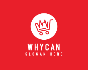 Convenience Store - Heartbeat Shopping Cart logo design