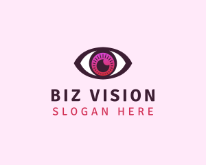 Visual Eye Optometry logo design