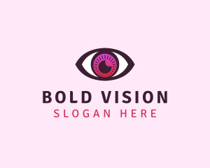 Visual Eye Optometry logo design