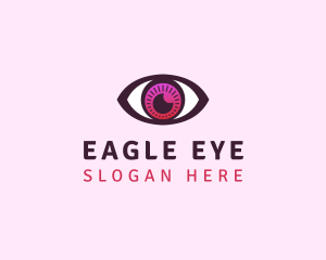 Visual Eye Optometry logo design