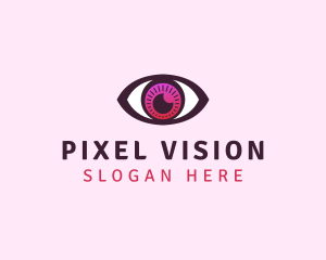 Visual Eye Optometry logo design