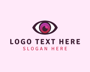 Look - Visual Eye Optometry logo design