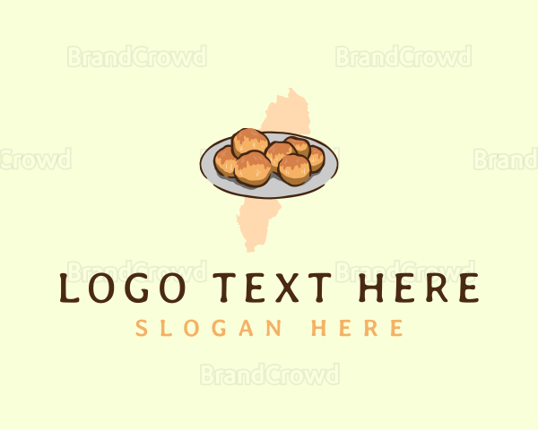 Fried Meatballs Sweden Logo