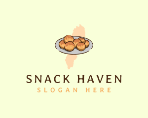 Fried Meatballs Sweden logo design