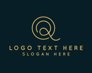 Letter Q - Fashion Boutique Letter Q logo design