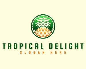 Pineapple - Pineapple Fresh Farm logo design