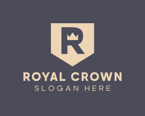 Royal Letter R  logo design