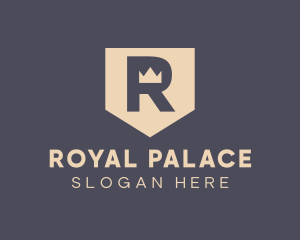 Royal Letter R  logo design