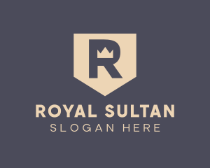 Royal Letter R  logo design