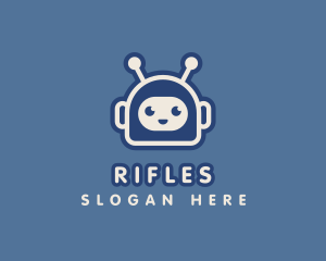 Cute Robot App Logo