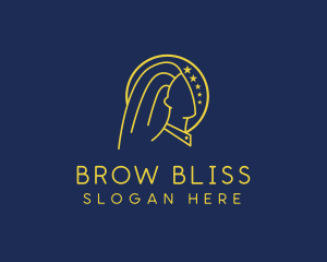 Hair Woman Boss logo design