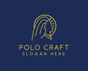 Polo - Hair Woman Boss logo design