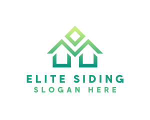 Siding - Green House logo design