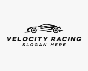 Race Car Automobile logo design