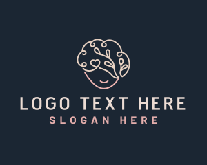 Leaf - Brain Mental Health logo design