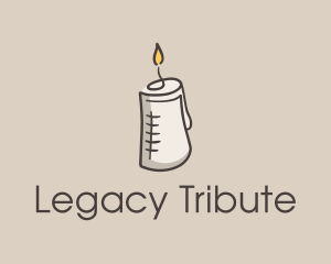 Tribute - Glowing Candle Essence logo design