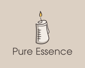 Essence - Glowing Candle Essence logo design