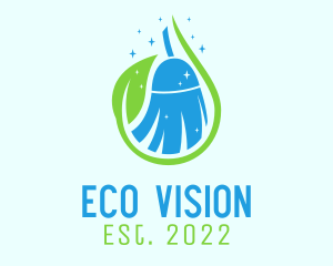 Eco Janitorial Service logo design