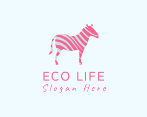 Species - Wild Zebra Animal logo design