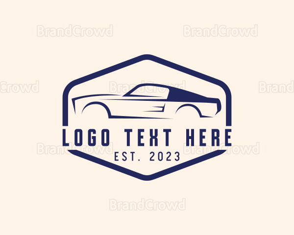 Retro Car Vehicle Logo