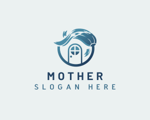 Developer - Housekeeping Mop Cleaning logo design
