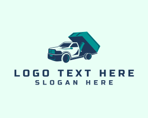 Vehicle - Dump Truck Vehicle logo design