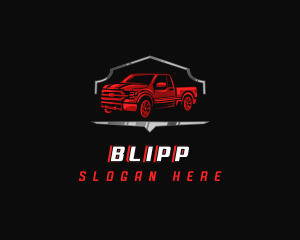 Detailing - Pickup Mechanic Automotive logo design