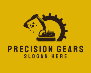 Mechanical - Mechanical Excavation Digger logo design