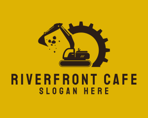 Mechanical Excavation Digger logo design