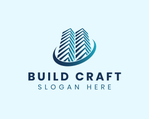 City Building Property logo design