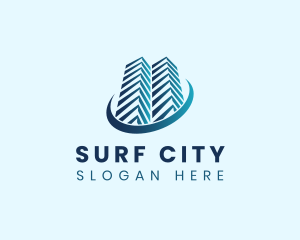 City Building Property logo design