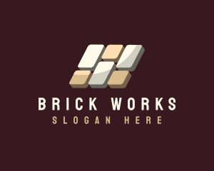 Brick - Brick Tile Flooring logo design