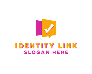 Identification - Check Message App logo design