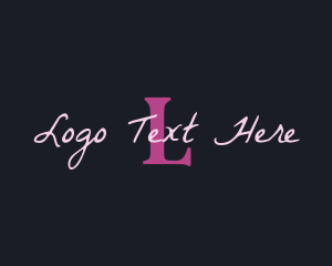 Feminine - Feminine Beauty Brand logo design