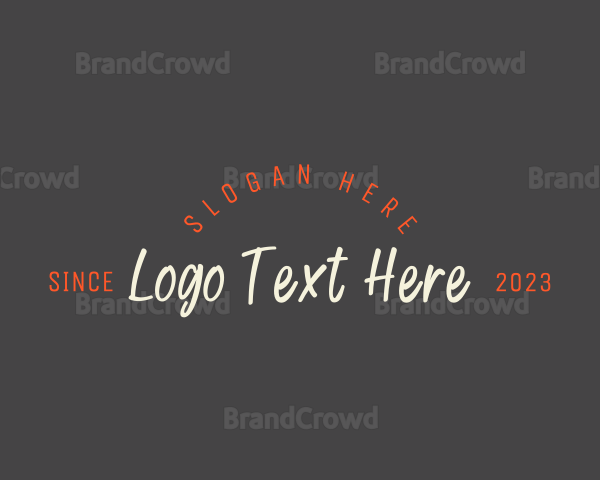 Generic Handwritten Business Logo