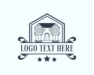 Airbnb - House Architecture Residence logo design