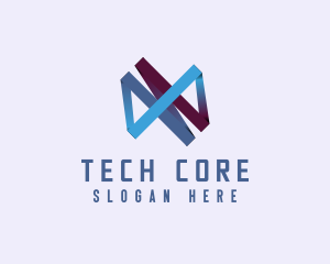 Startup Tech Innovation logo design