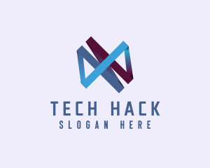 Startup Tech Innovation logo design