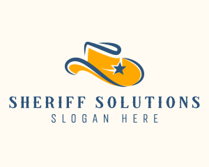 Sheriff - Sheriff Western Cowboy logo design