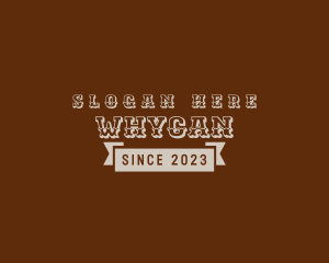 Rustic Western Business Logo