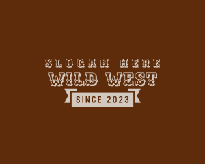 Rustic Western Business logo design